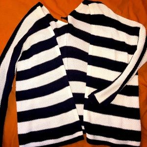 S Black&White Cardigan